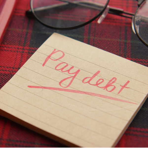 Pay debt